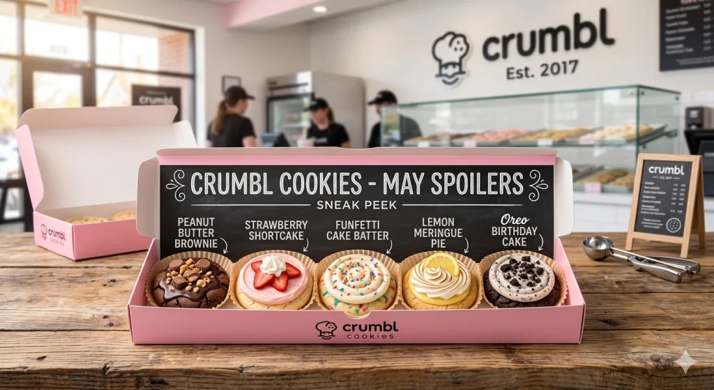 Crumbl Cookies Spoilers For May
