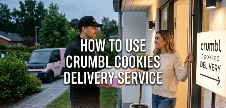 How to Use Crumbl Cookies Delivery Service