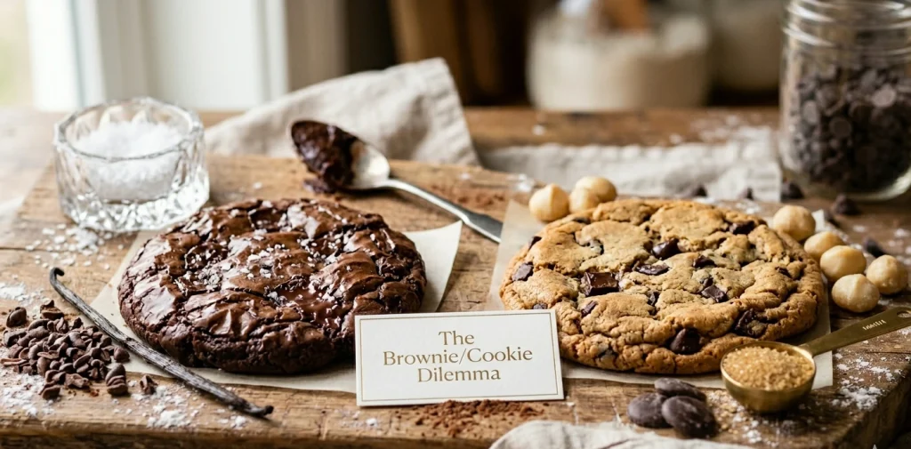 What Makes a Brownie Batter Cookie Different from a Regular Chocolate Cookie