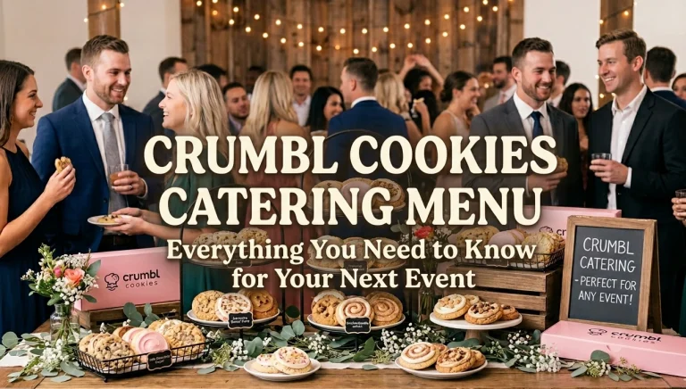 Crumbl Cookies Catering Menu
