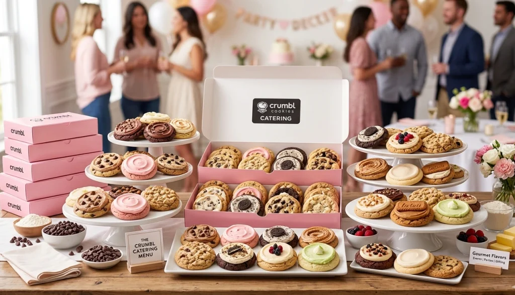 What Is the Crumbl Cookies Catering Menu